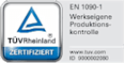 Logo der Achternbosch TÜV Zertifizierung nach EN1090-1